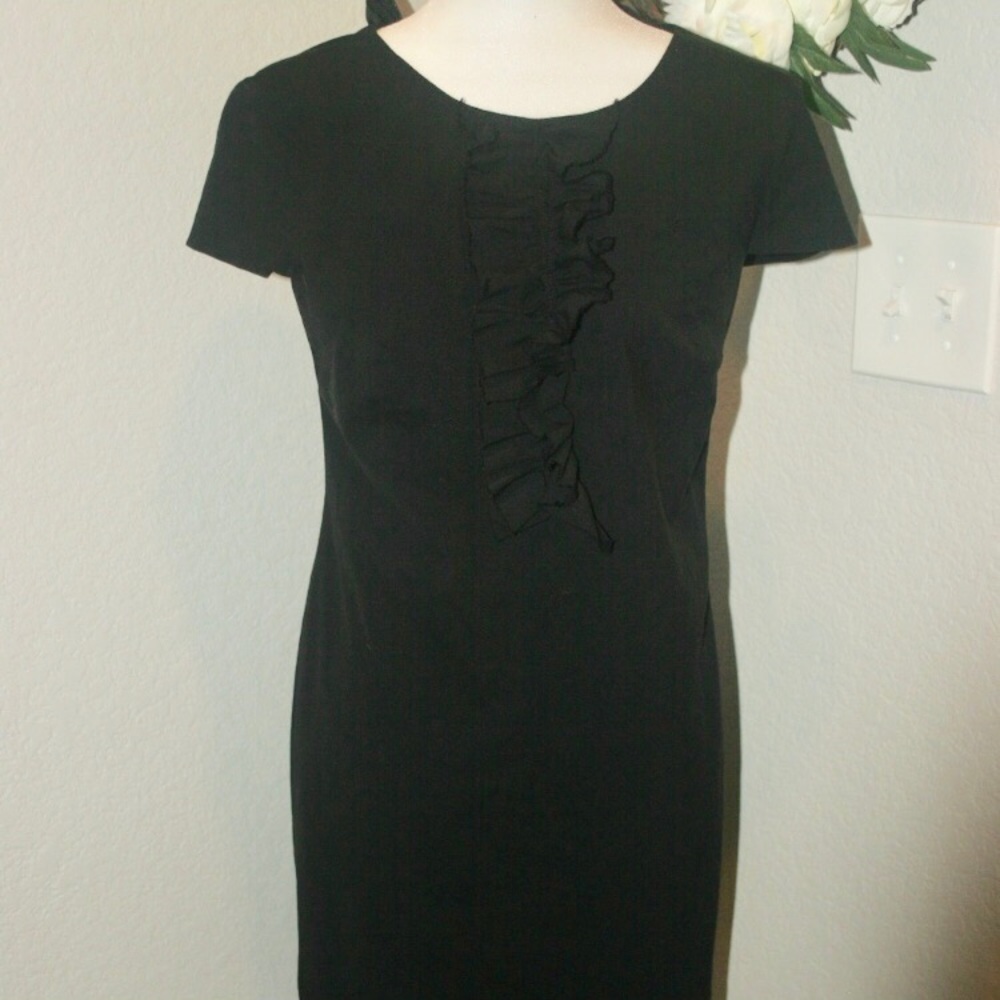 Banana republic black shift dress
